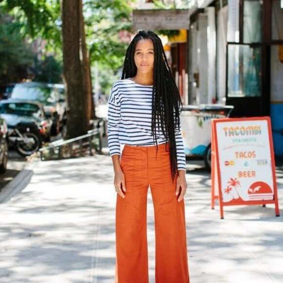 Cali 1850 linen blend wide leg pants - Picture 7 of 8